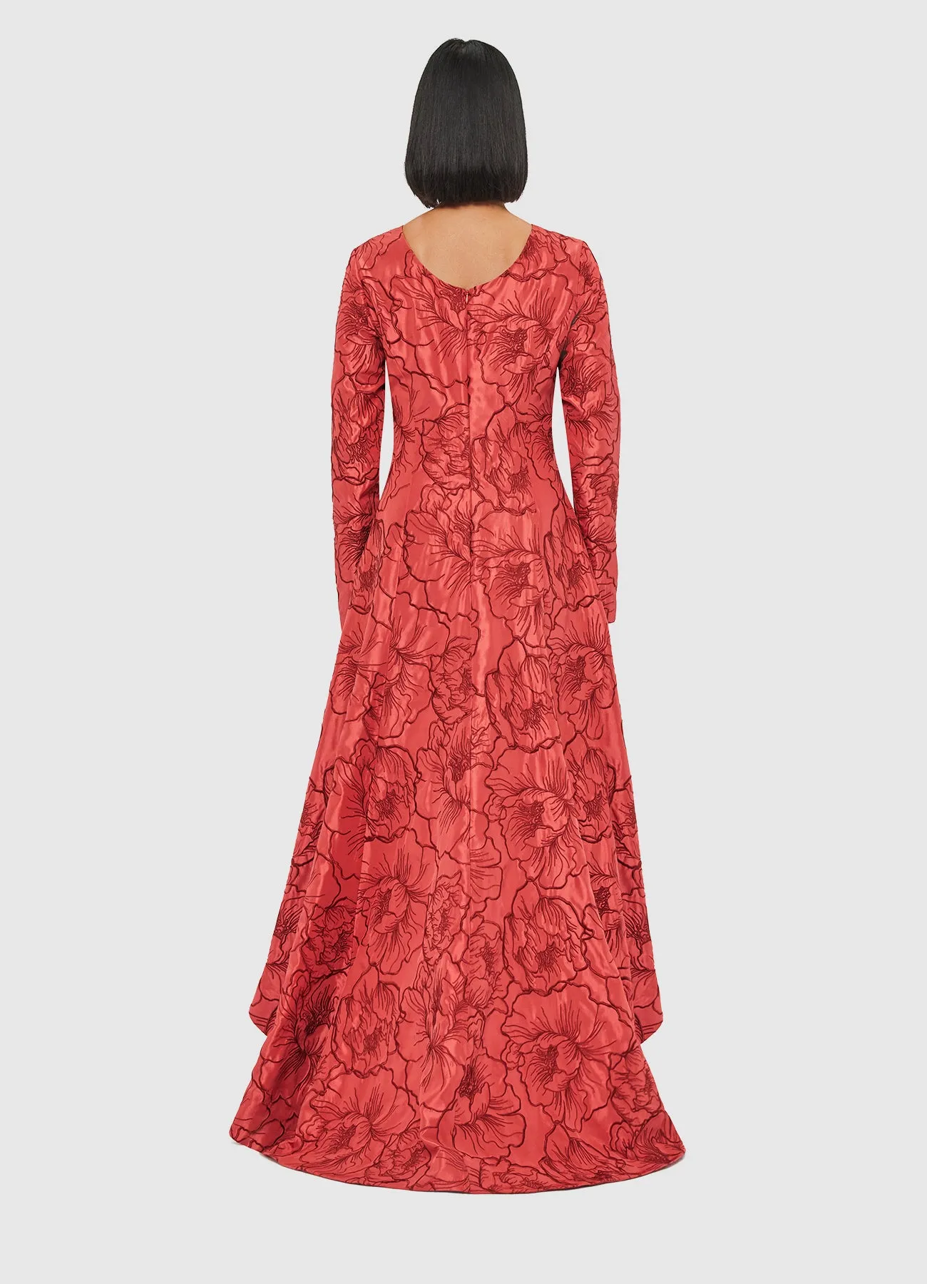 Evangeline Open Back Maxi Dress - Mulberry sold by LEO LIN product image thumbnail 4