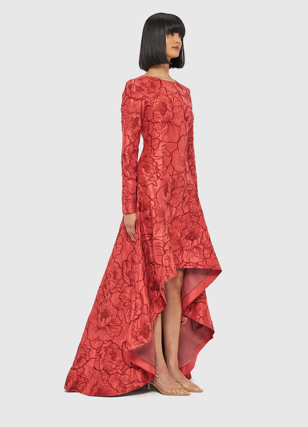 Evangeline Open Back Maxi Dress - Mulberry sold by LEO LIN product image thumbnail 3