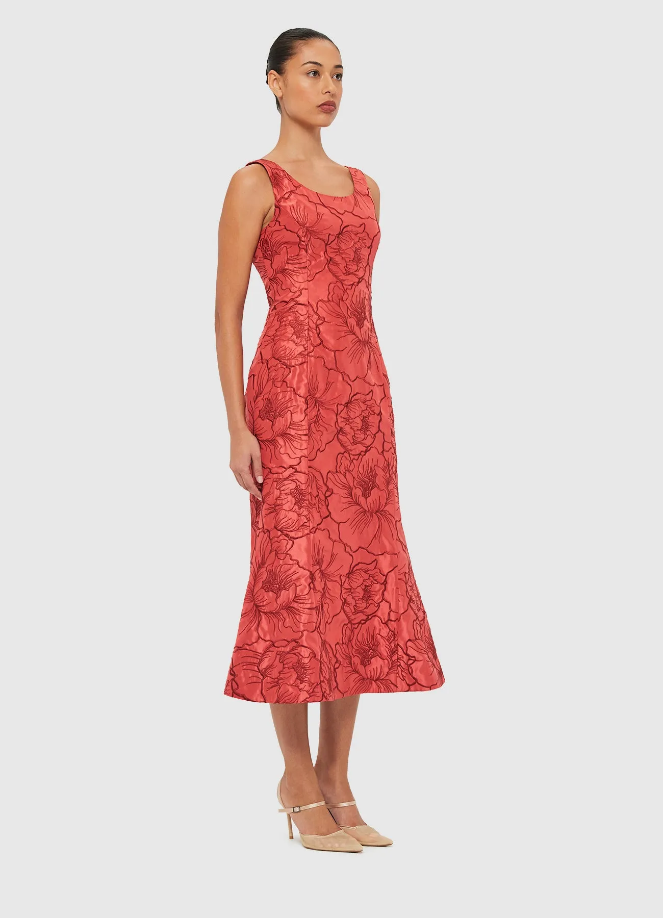 Daphne Midi Dress - Mulberry sold by LEO LIN product image thumbnail 3