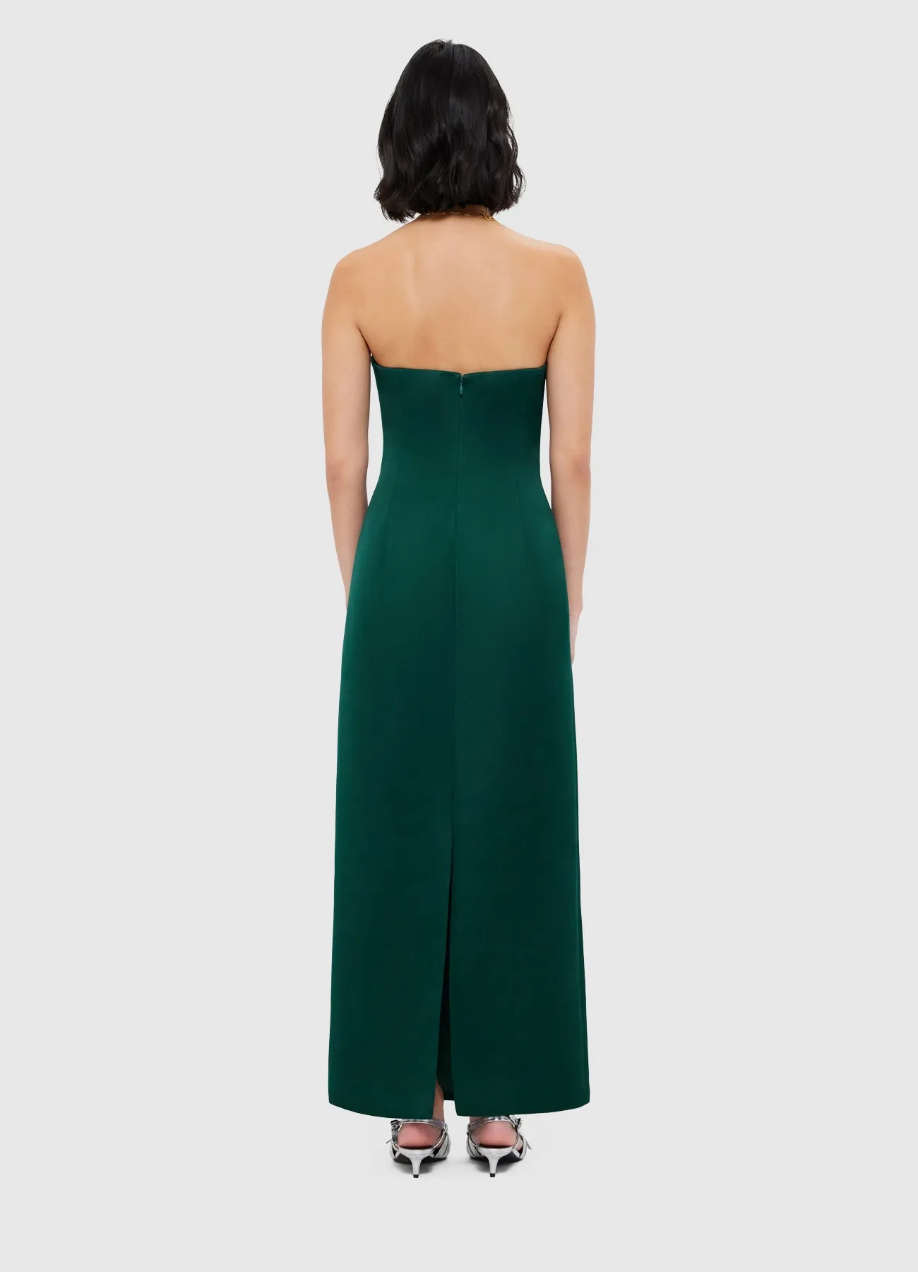Rayna Bustier Maxi Dress - Emerald sold by LEO LIN product image thumbnail 4
