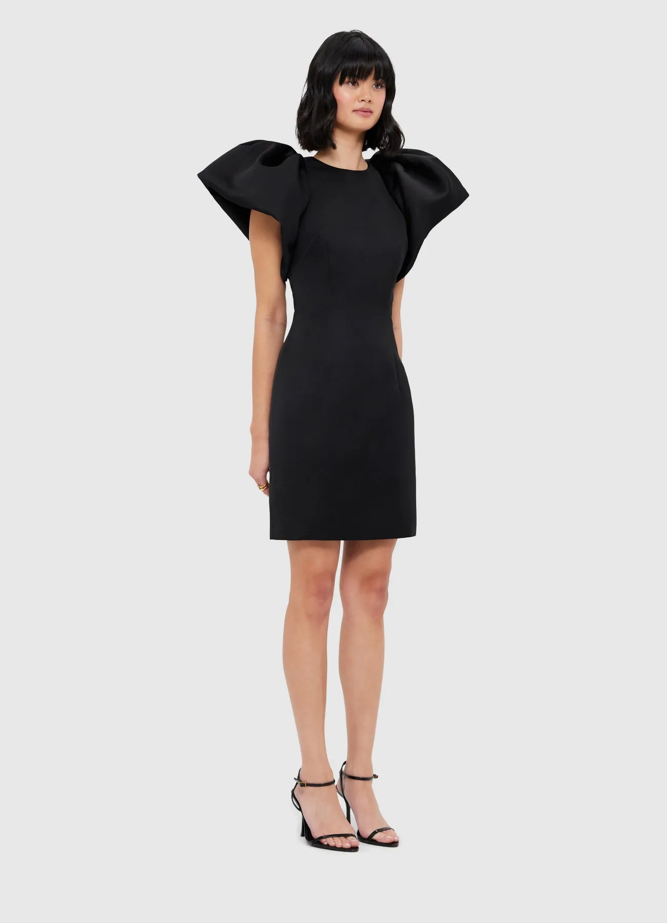 Dayna Mini Dress - Ebony sold by LEO LIN product image thumbnail 3