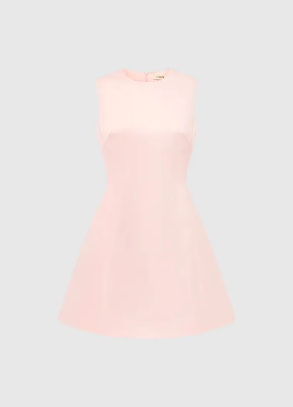 Chloe Sleeveless Mini Dress - Soft Pink sold by LEO LIN