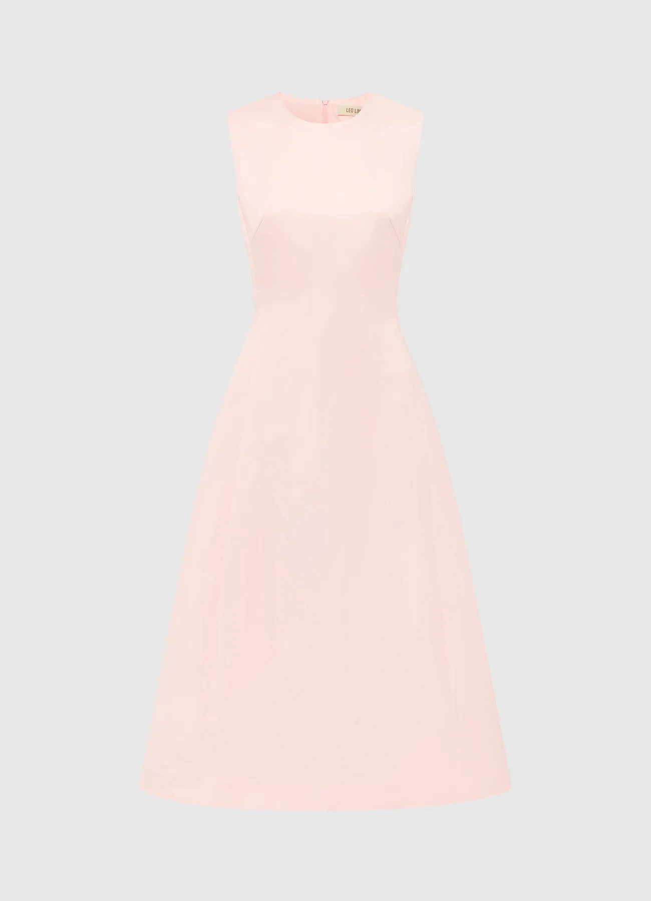 Cleo Sleeveless Midi Dress - Soft Pink sold by LEO LIN