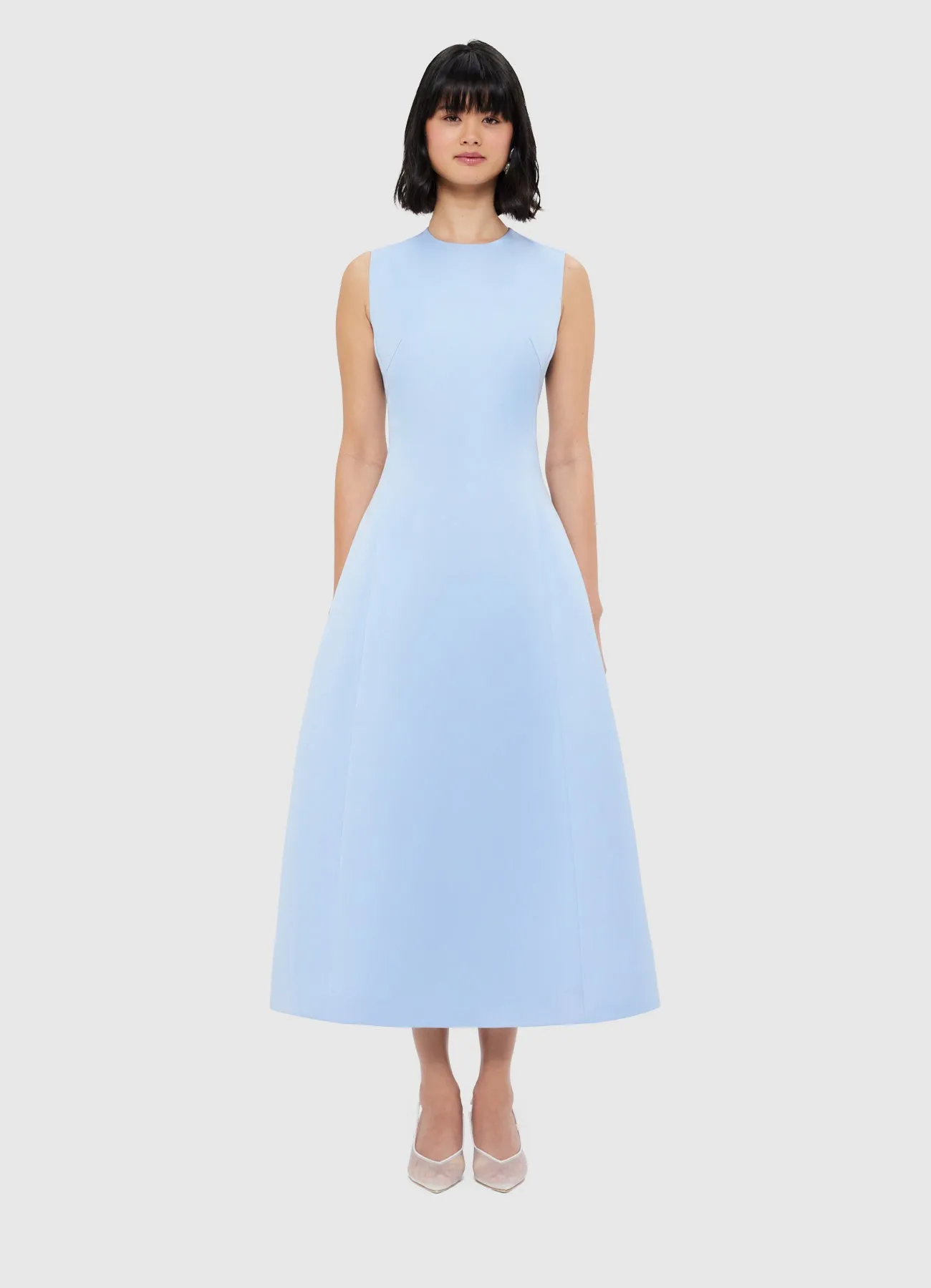 Cleo Sleeveless Midi Dress - Sky Blue sold by LEO LIN product image thumbnail 2
