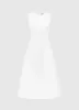 Cleo Sleeveless Midi Dress - Snow sold by LEO LIN