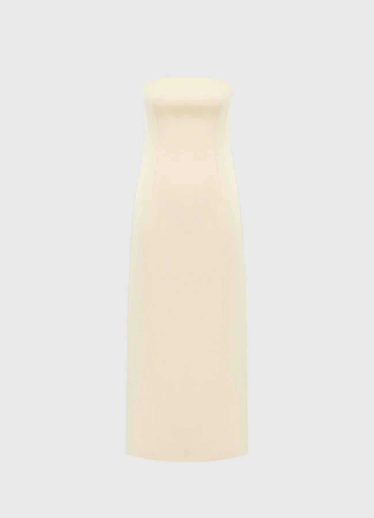 Rayna Bustier Maxi Dress - Champagne sold by LEO LIN
