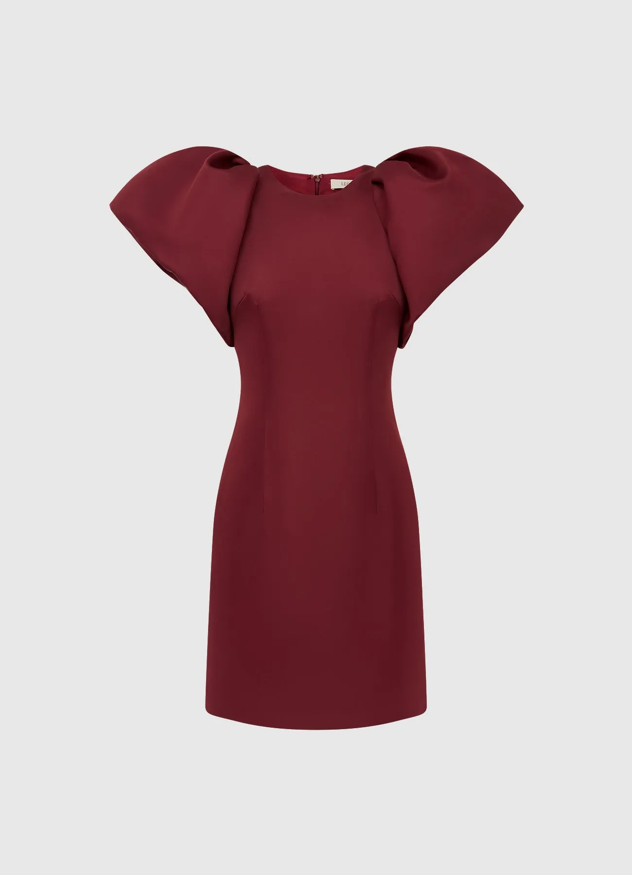 Dayna Mini Dress - Burgundy sold by LEO LIN