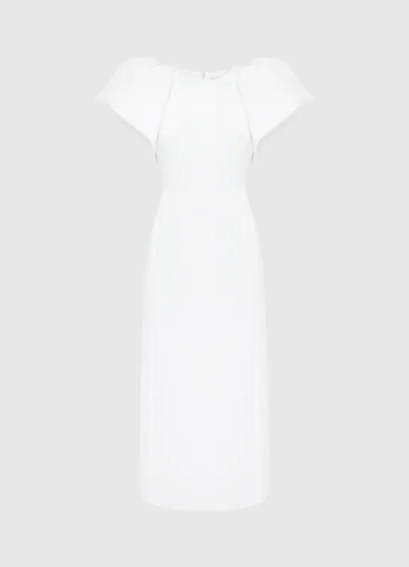 Lucinda Maxi Dress - Snow sold by LEO LIN