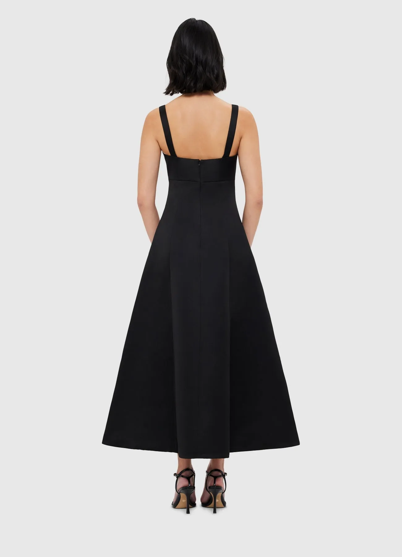 Odette Midi Dress - Ebony sold by LEO LIN product image thumbnail 4