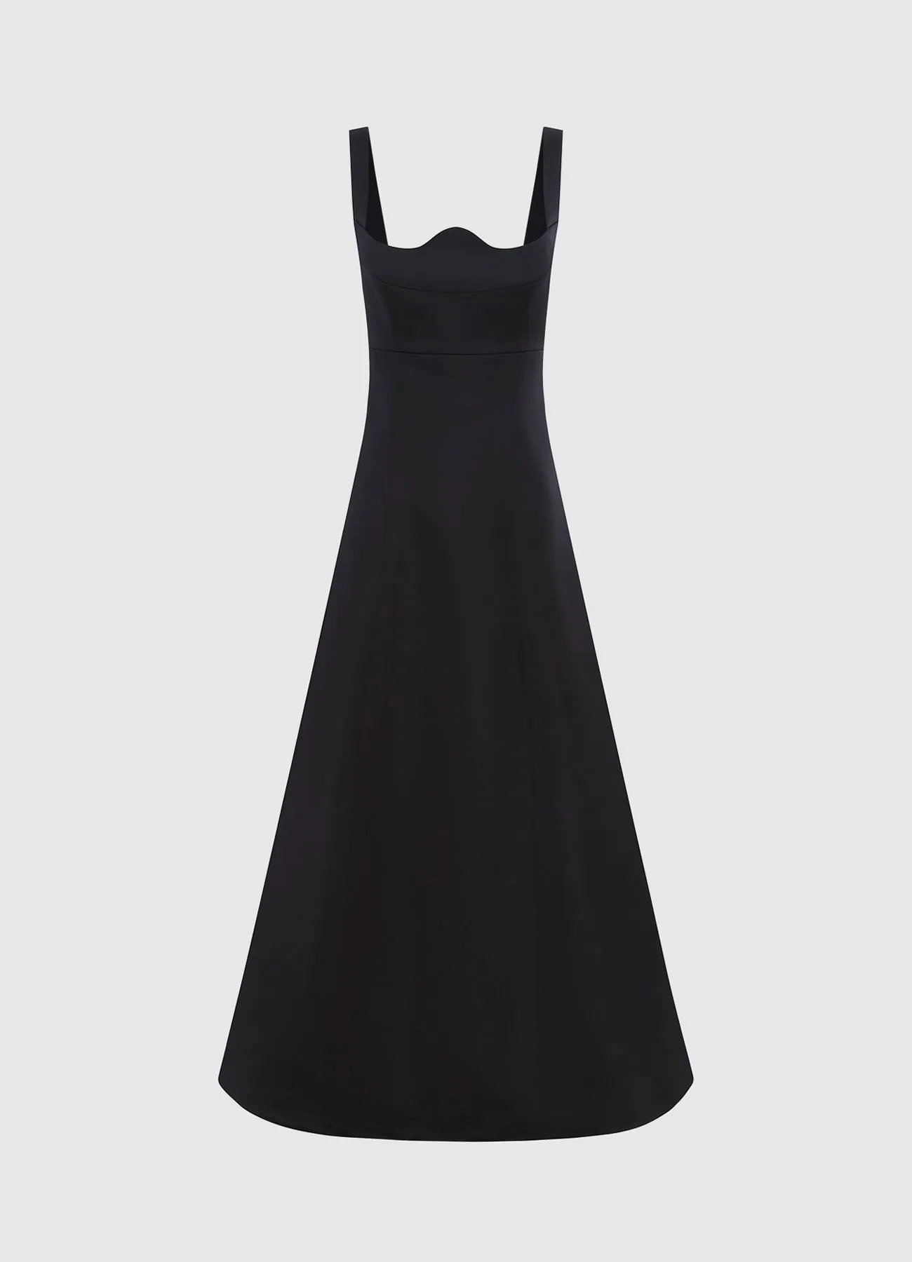 Odette Midi Dress - Ebony sold by LEO LIN