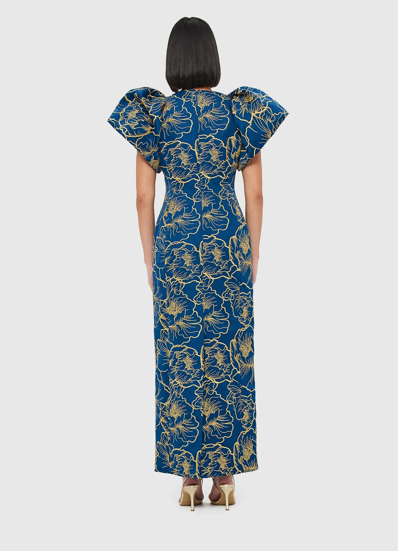Lucinda Maxi Dress - Marine Blue sold by LEO LIN product image thumbnail 4