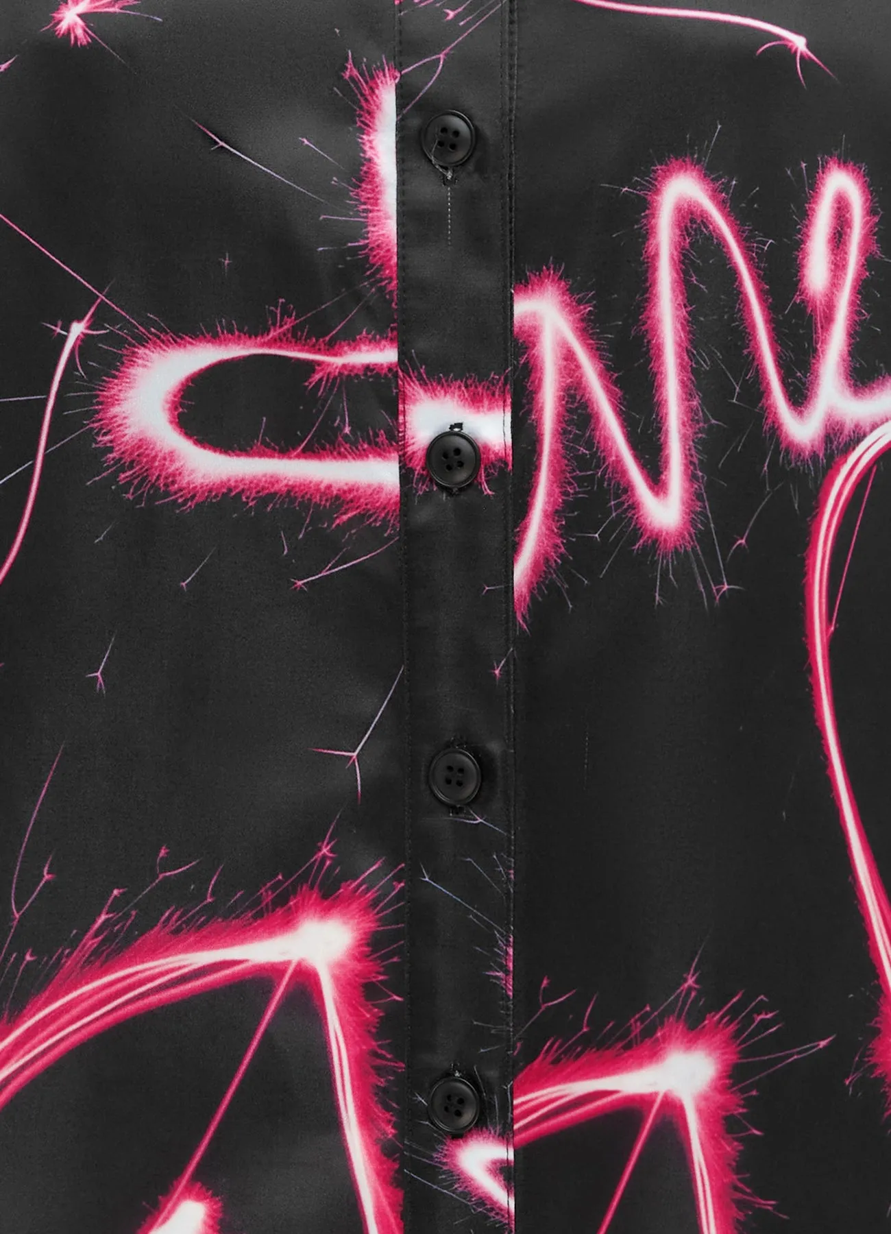 Irina Blouse - Neon Heart Print sold by LEO LIN product image thumbnail 5