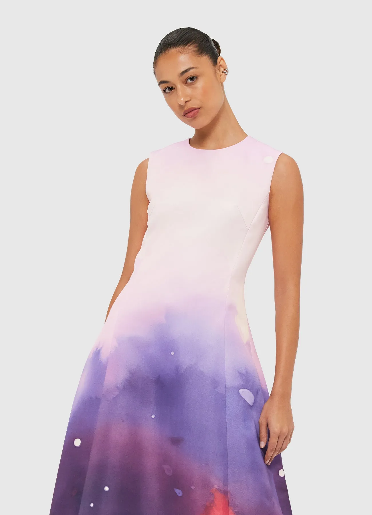 Cleo Printed Sleeveless Midi Dress - Fairground sold by LEO LIN product image thumbnail 5