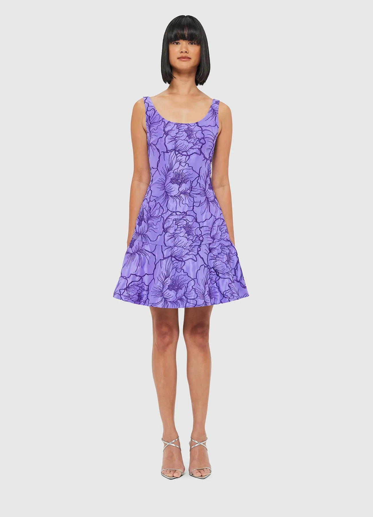 Blaire Mini Dress - Lavender sold by LEO LIN product image thumbnail 2