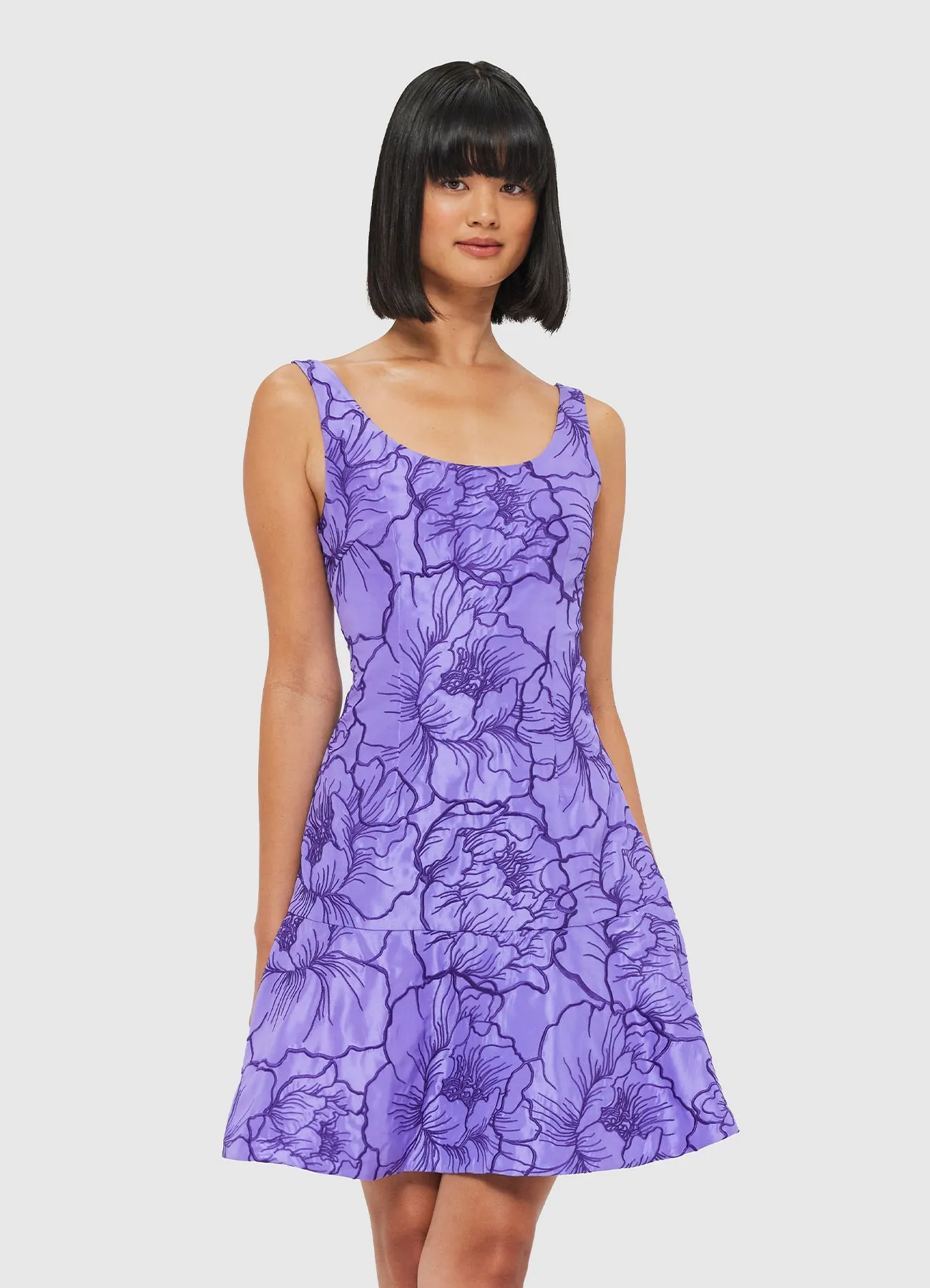 Blaire Mini Dress - Lavender sold by LEO LIN product image thumbnail 5