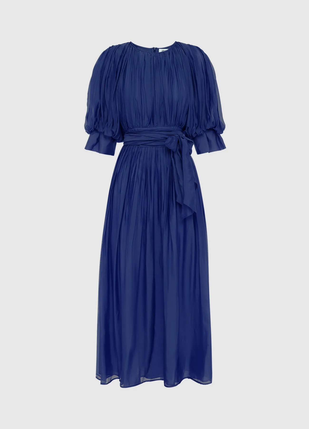 Emma Midi Dress - Oxford Blue sold by LEO LIN