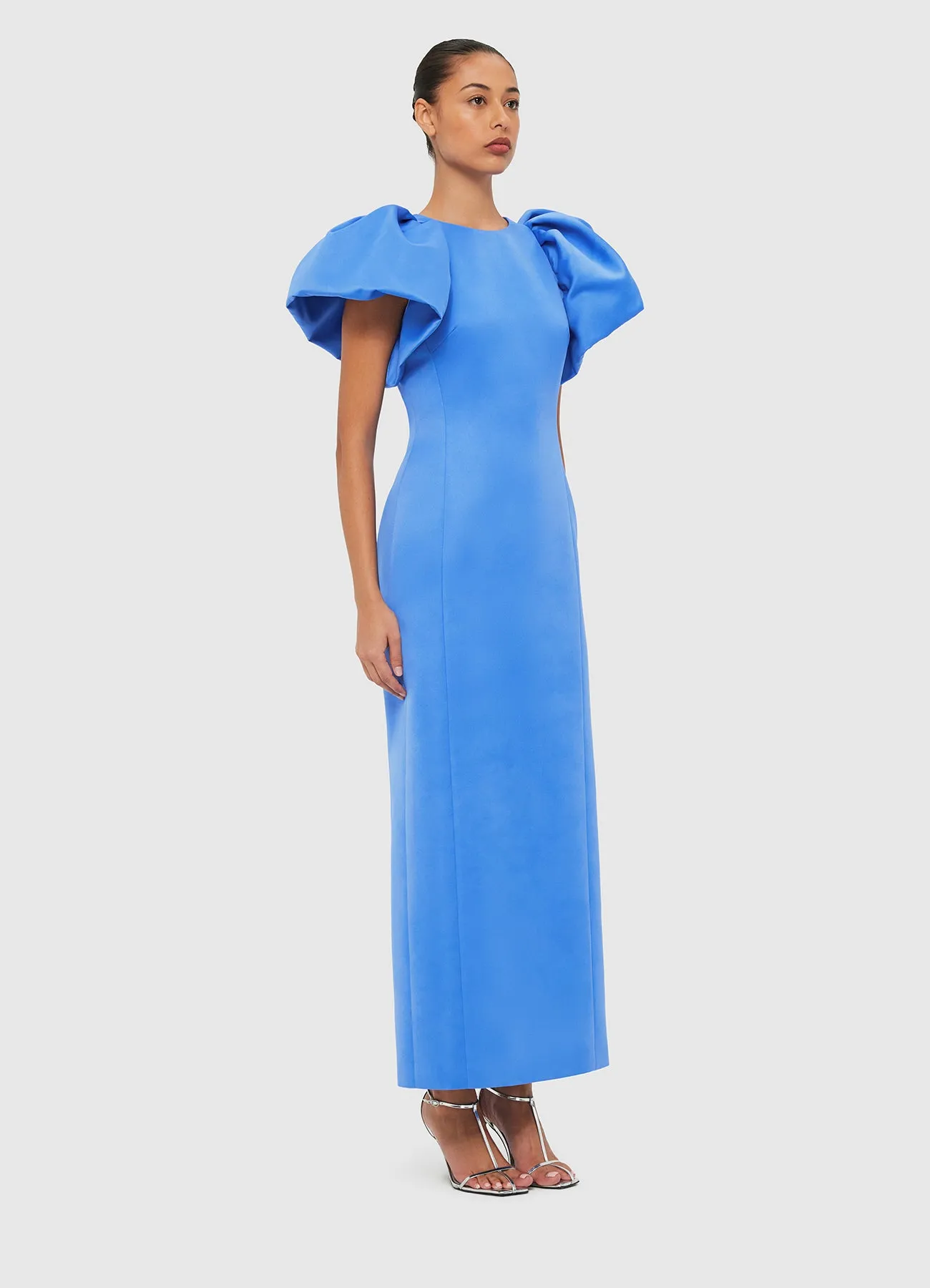 Lucinda Maxi Dress - Steel Blue sold by LEO LIN product image thumbnail 3