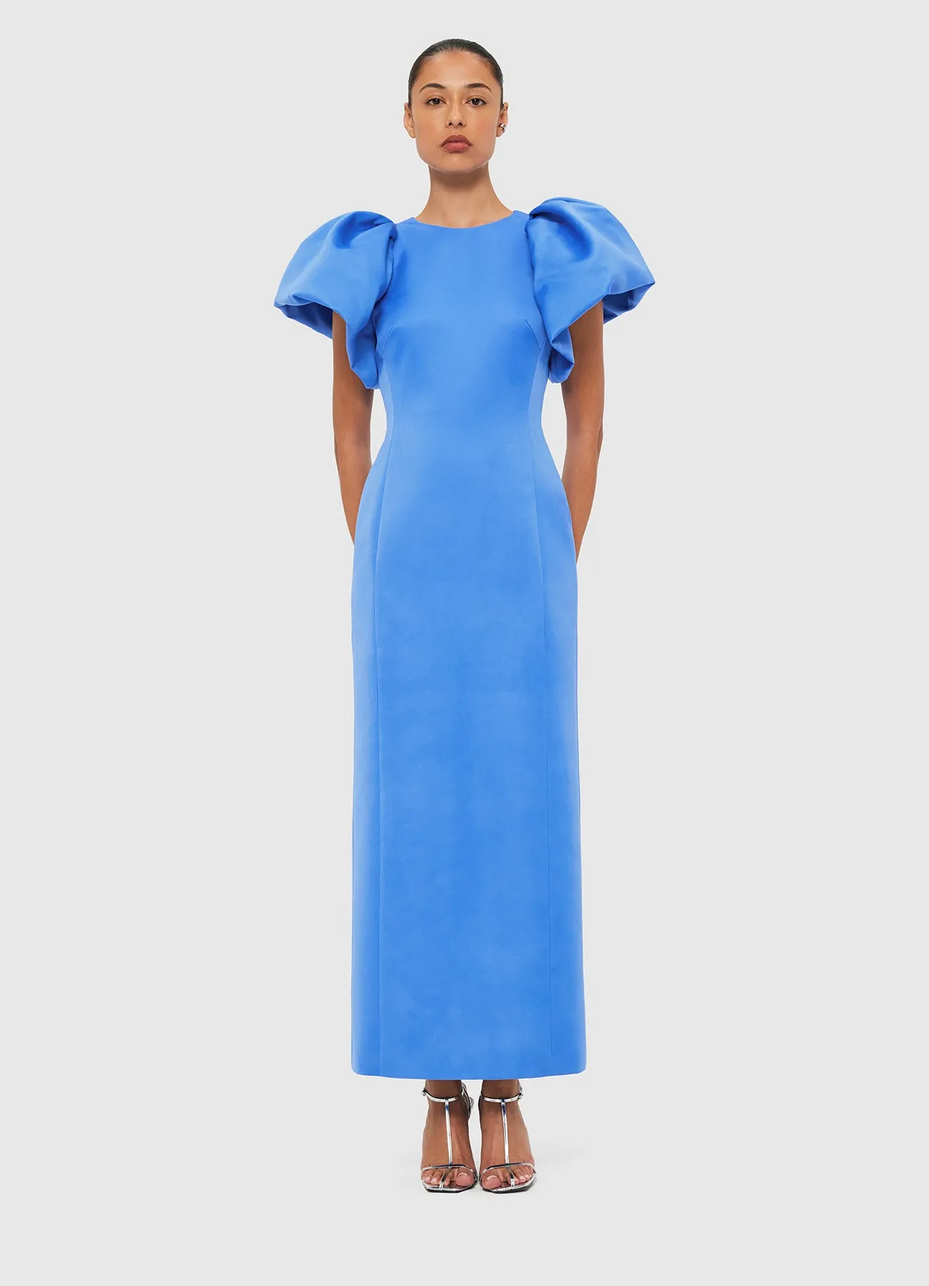 Lucinda Maxi Dress - Steel Blue sold by LEO LIN product image thumbnail 2