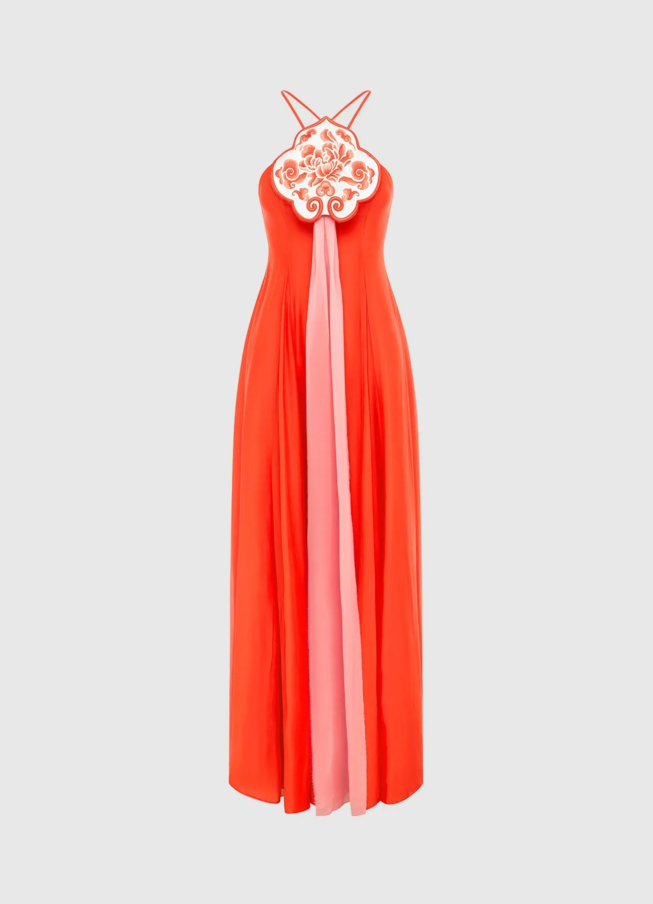 Rui Maxi Dress - Fortune Red sold by LEO LIN
