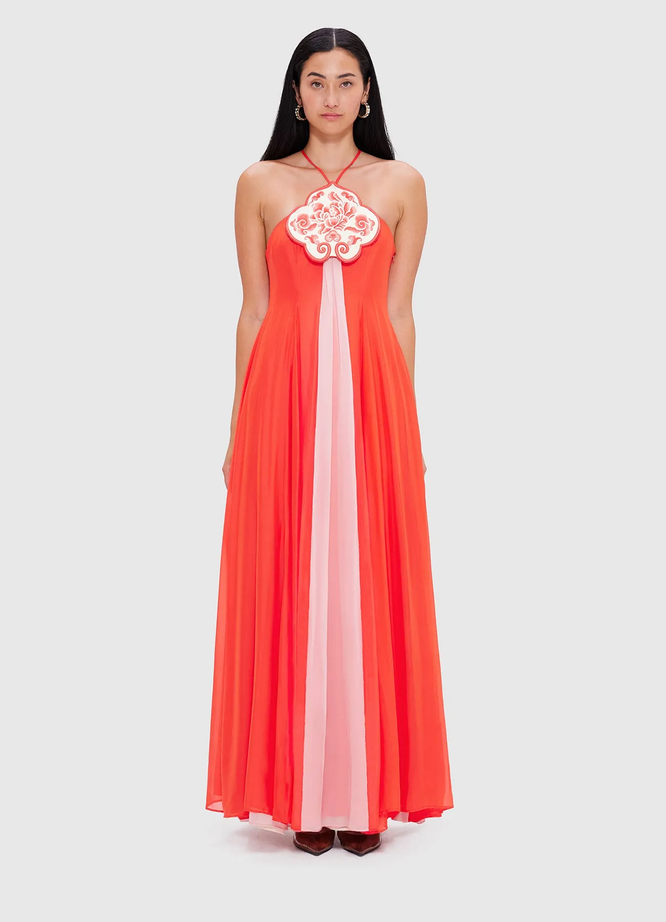 Rui Maxi Dress - Fortune Red sold by LEO LIN product image thumbnail 2