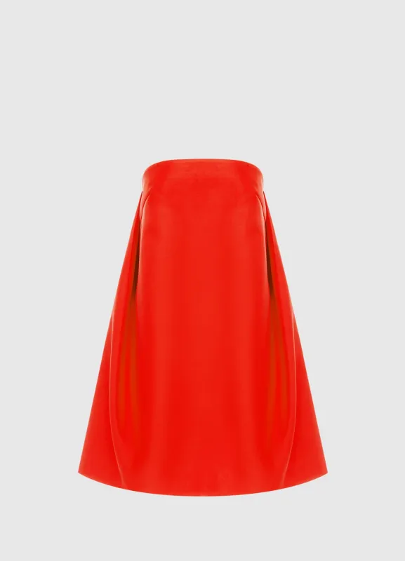 Fay Strapless Mini Dress - Fortune Red sold by LEO LIN