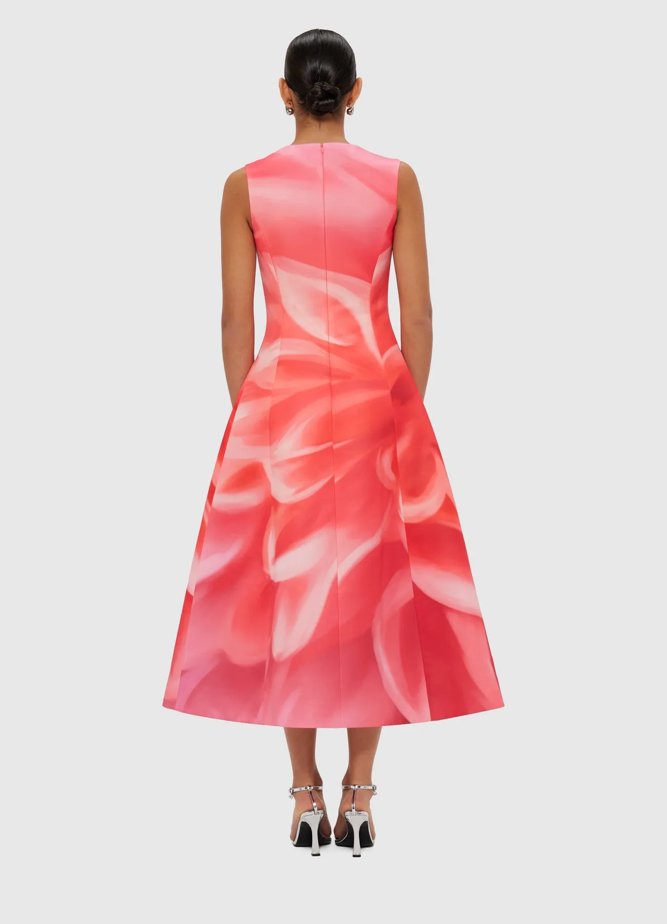 Cleo Printed Sleeveless Midi Dress - Prism sold by LEO LIN product image thumbnail 4