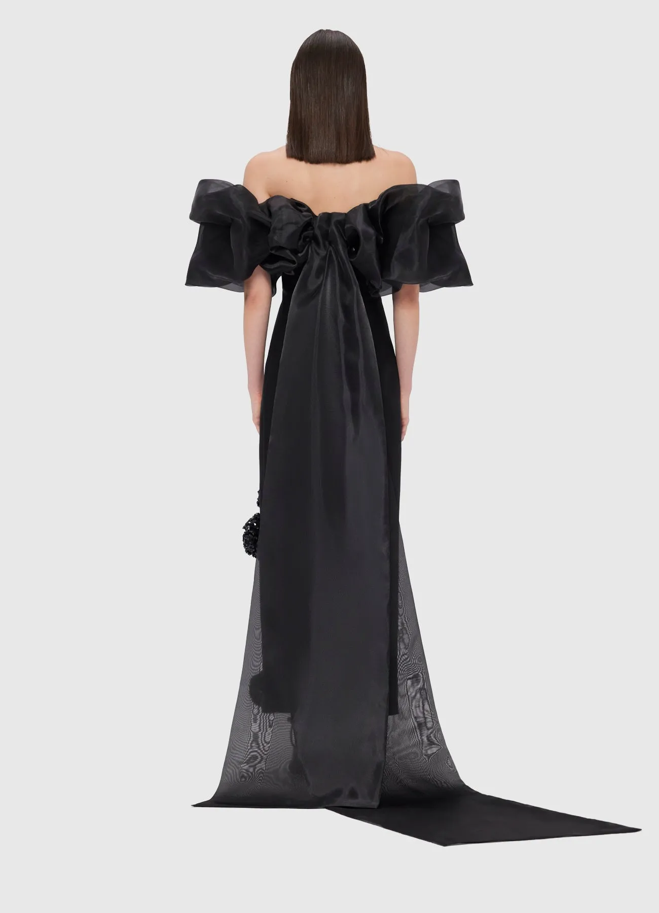 Rayna Maxi Dress & Cape Set - Ebony sold by LEO LIN product image thumbnail 5