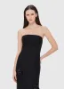Rayna Embellished Wool Blend Bustier Maxi Dress - Ebony sold by LEO LIN