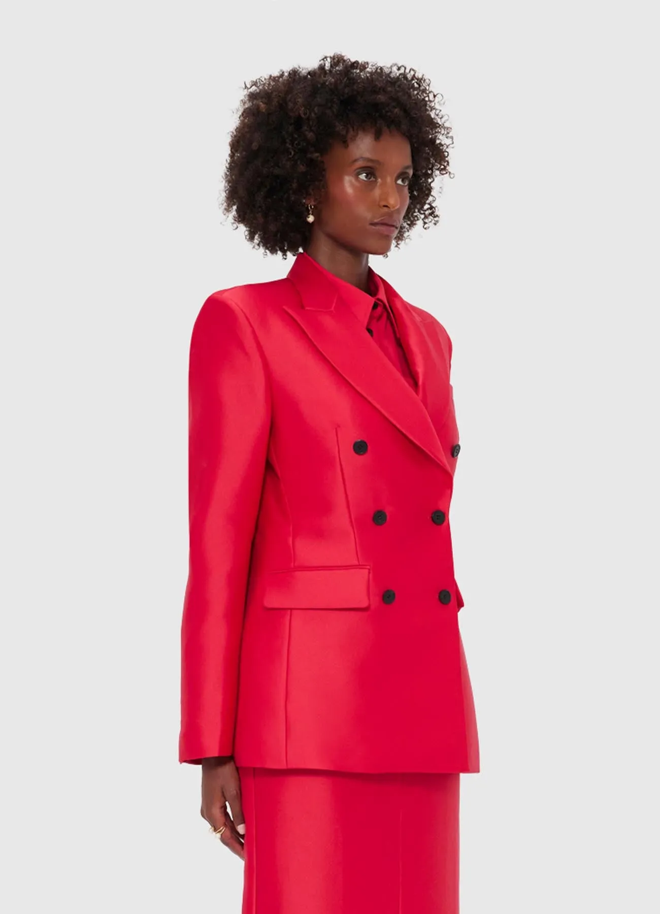 Anissa Blazer - Rosa sold by LEO LIN product image thumbnail 3