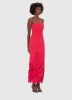 Rayna Appliqué Bustier Maxi Dress - Rosa sold by LEO LIN