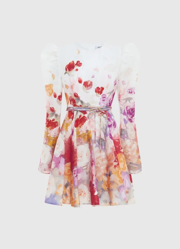 Jordyn Mini Dress - Fleur Print sold by LEO LIN