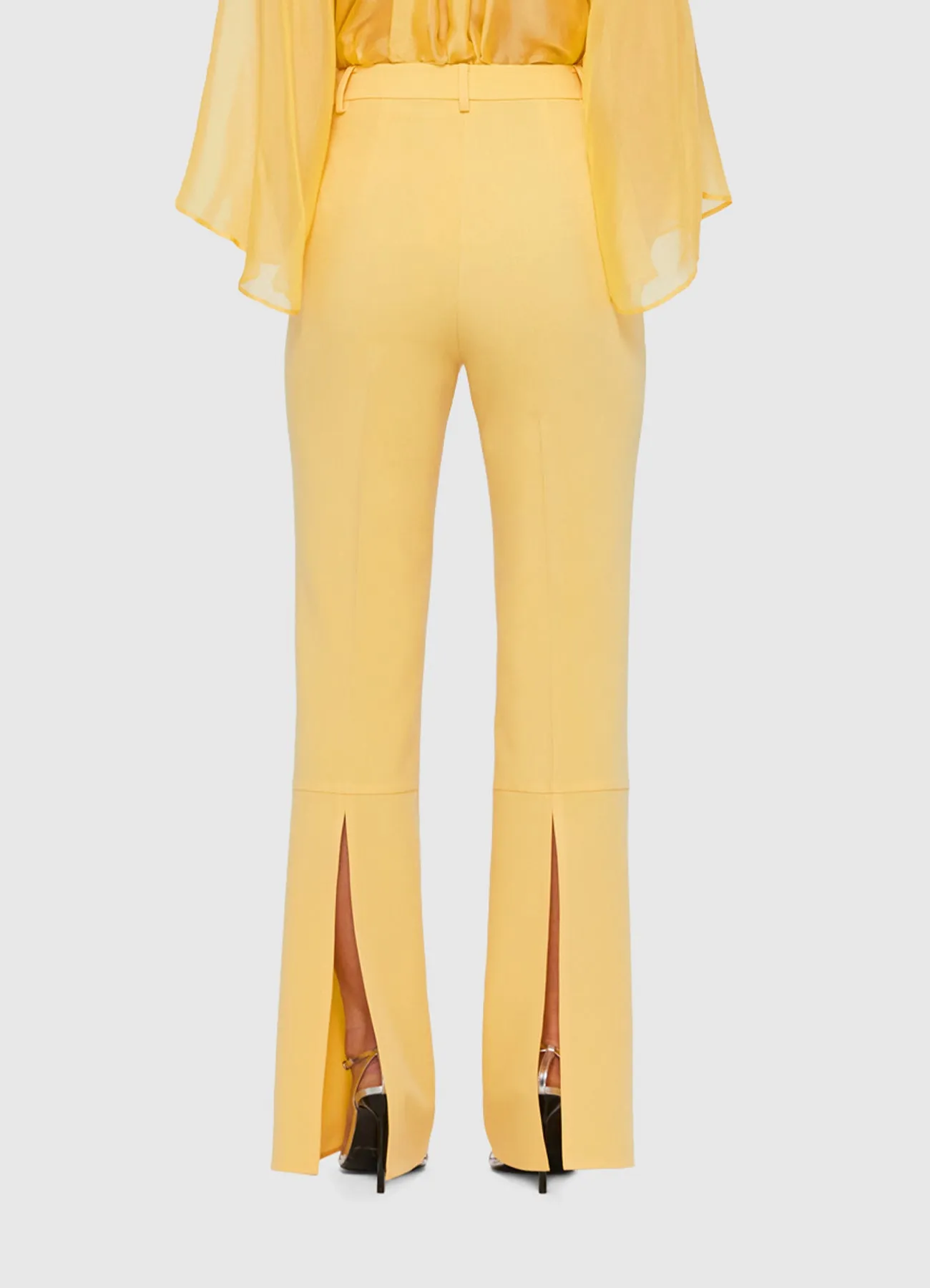 Daria Split Pants - Canary sold by LEO LIN product image thumbnail 4