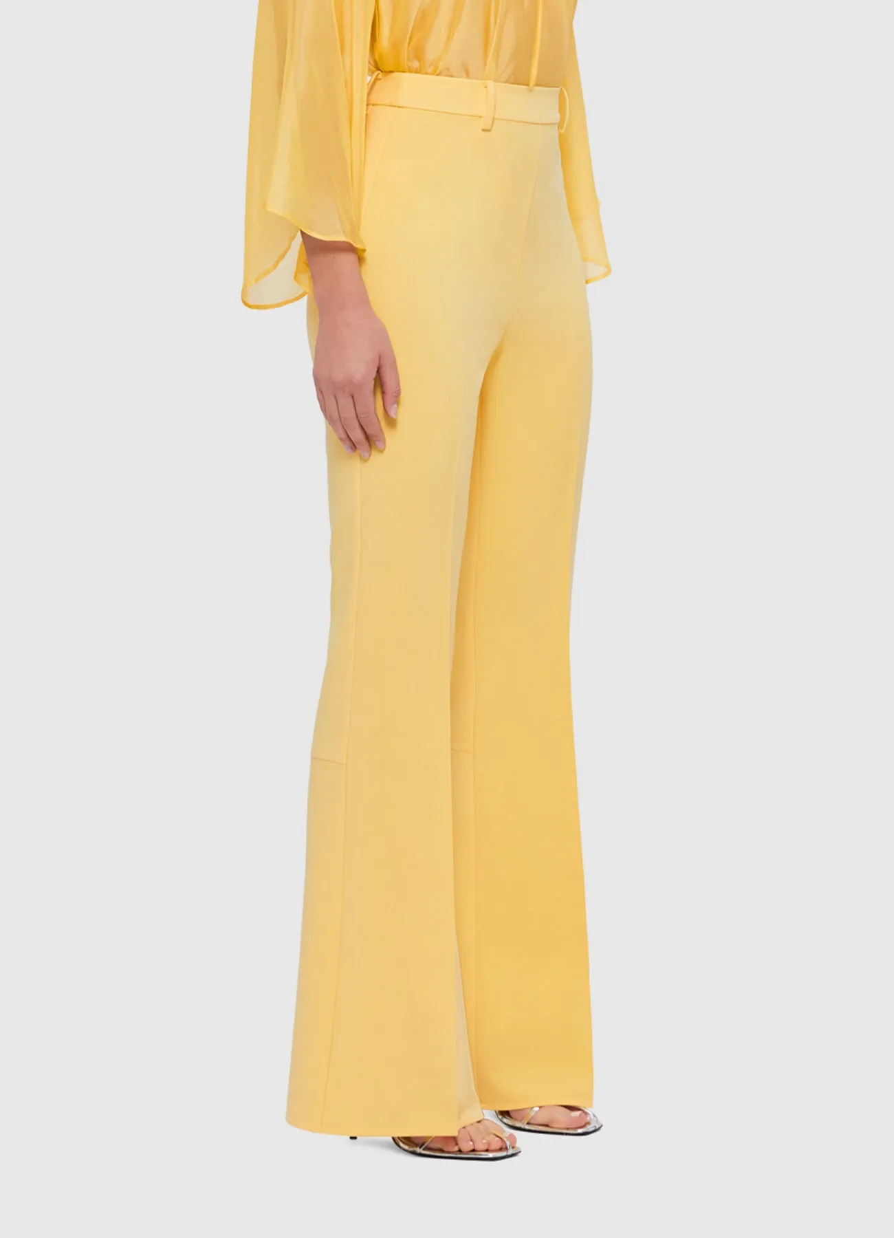 Daria Split Pants - Canary sold by LEO LIN product image thumbnail 3