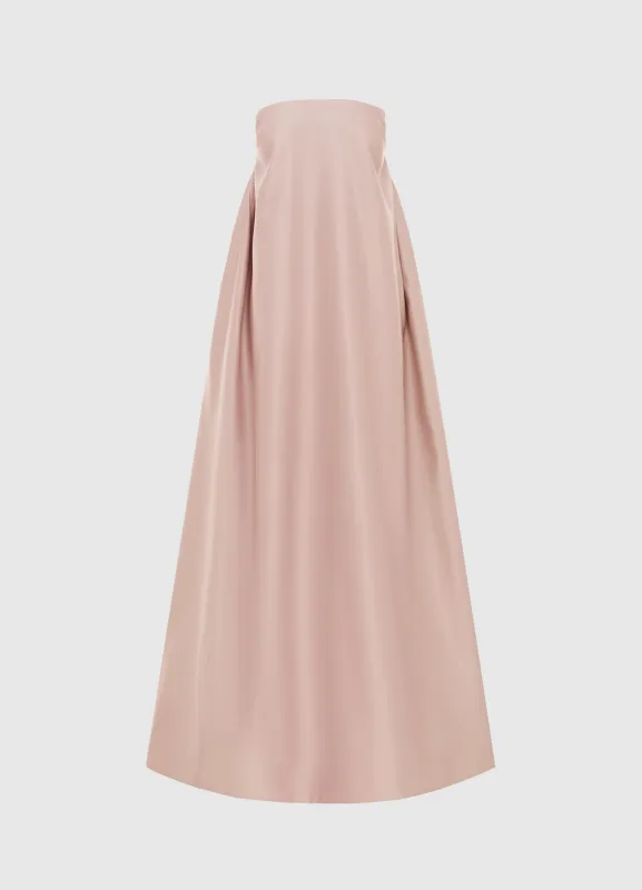 Phoebe Gown in Dusty Pink sold by LEO LIN