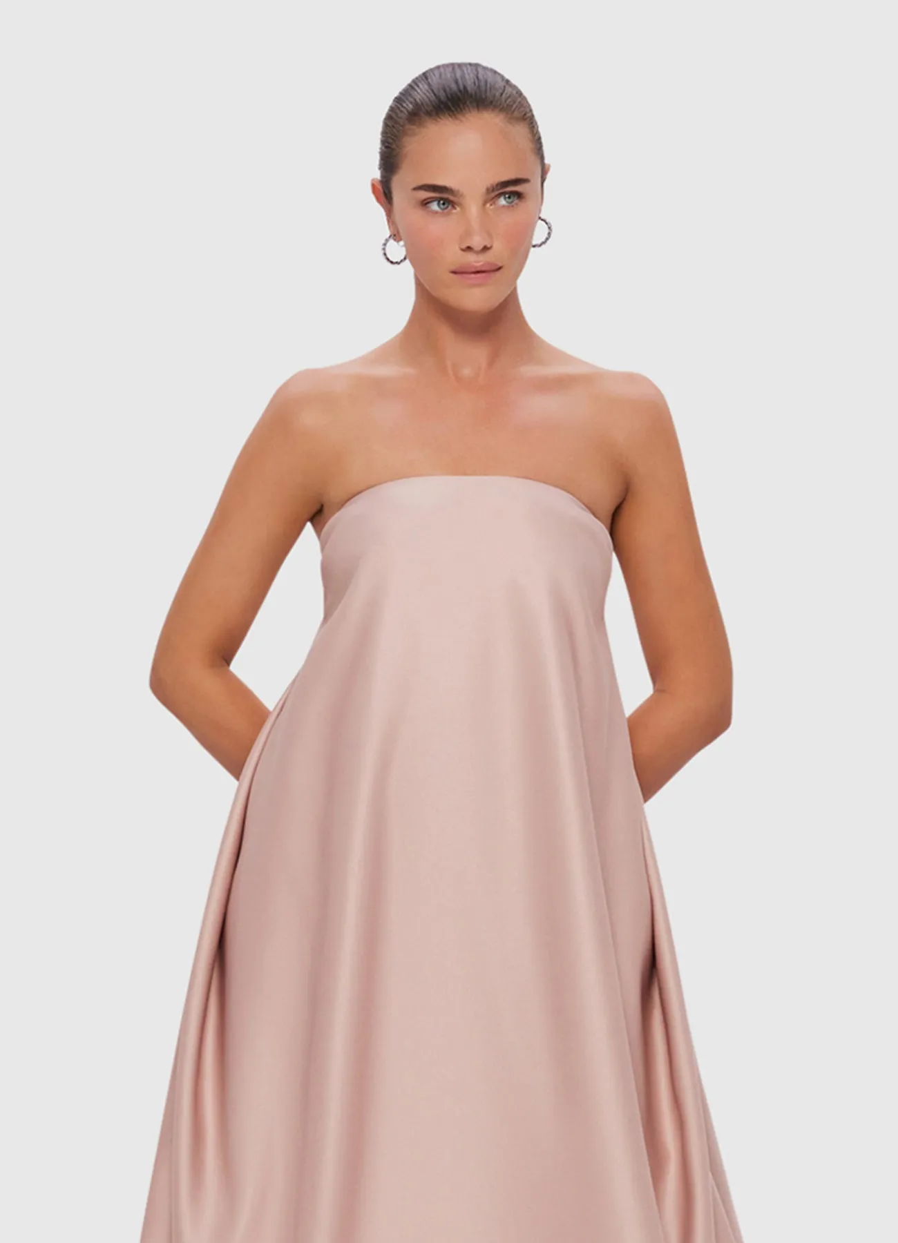 Phoebe Gown in Dusty Pink sold by LEO LIN product image thumbnail 5