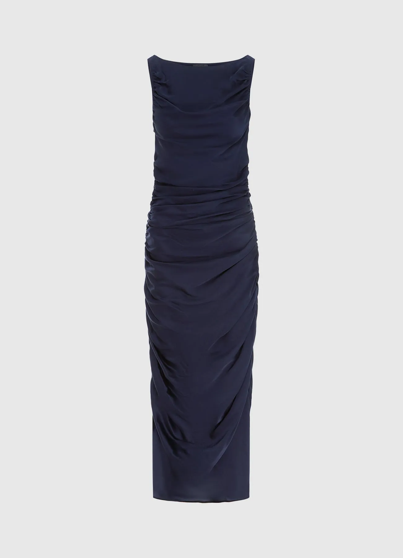 Laura Midi Dress - Oxford Blue sold by LEO LIN
