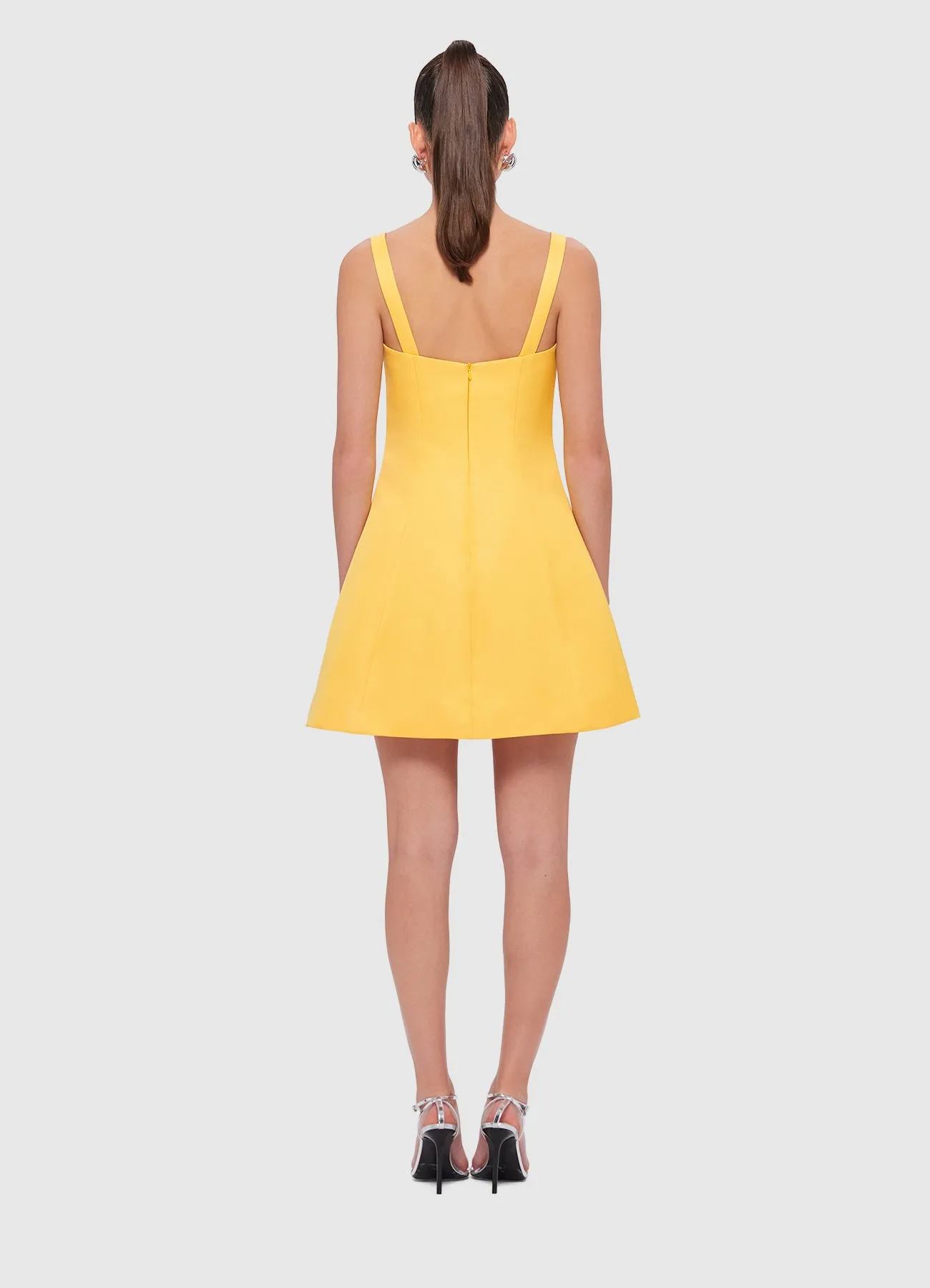 Abigail Mini Dress - Canary sold by LEO LIN product image thumbnail 4