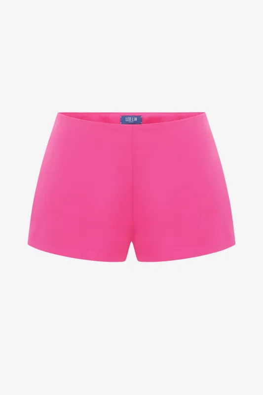 Olivianne Shorts - Hot Pink sold by LEO LIN