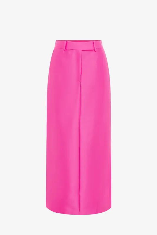 Eve Maxi Skirt - Hot Pink sold by LEO LIN