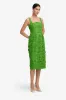 Larissa Lace Midi Dress - Fern sold by LEO LIN