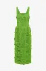 Larissa Lace Midi Dress - Fern sold by LEO LIN