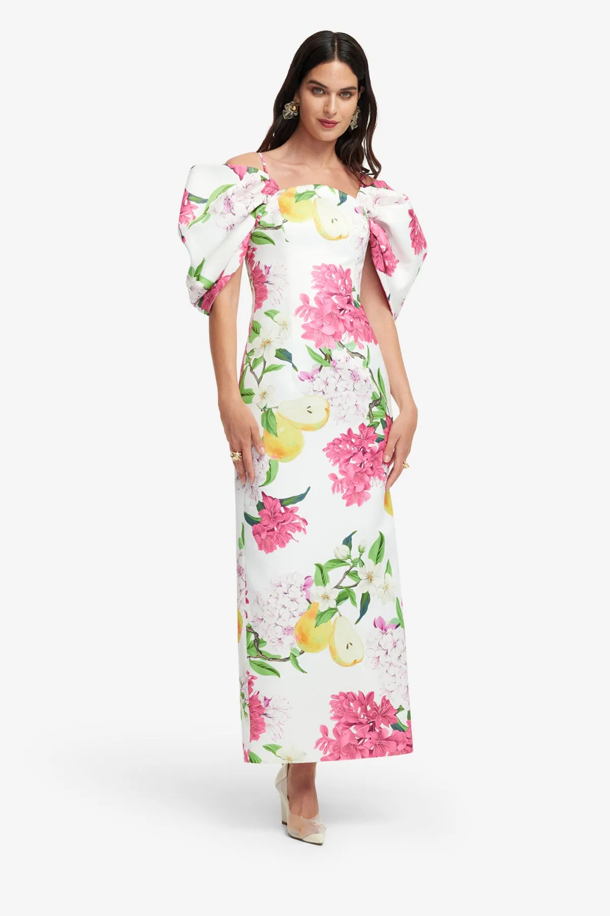 Arabella Maxi Dress - Floral Pear Print sold by LEO LIN product image thumbnail 3