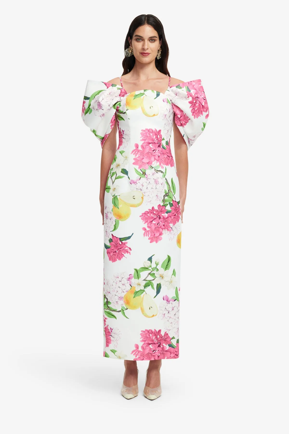 Arabella Maxi Dress - Floral Pear Print sold by LEO LIN product image thumbnail 2