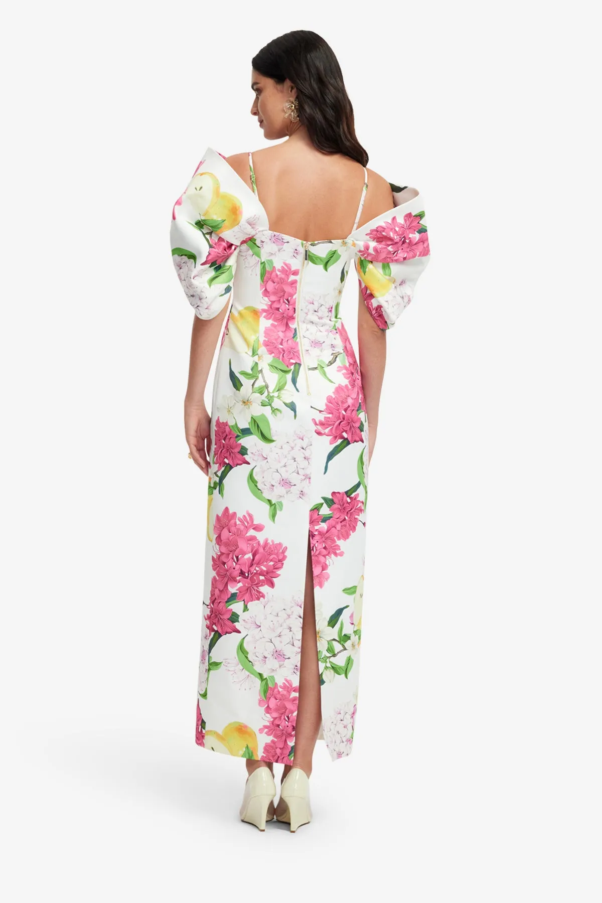 Arabella Maxi Dress - Floral Pear Print sold by LEO LIN product image thumbnail 5
