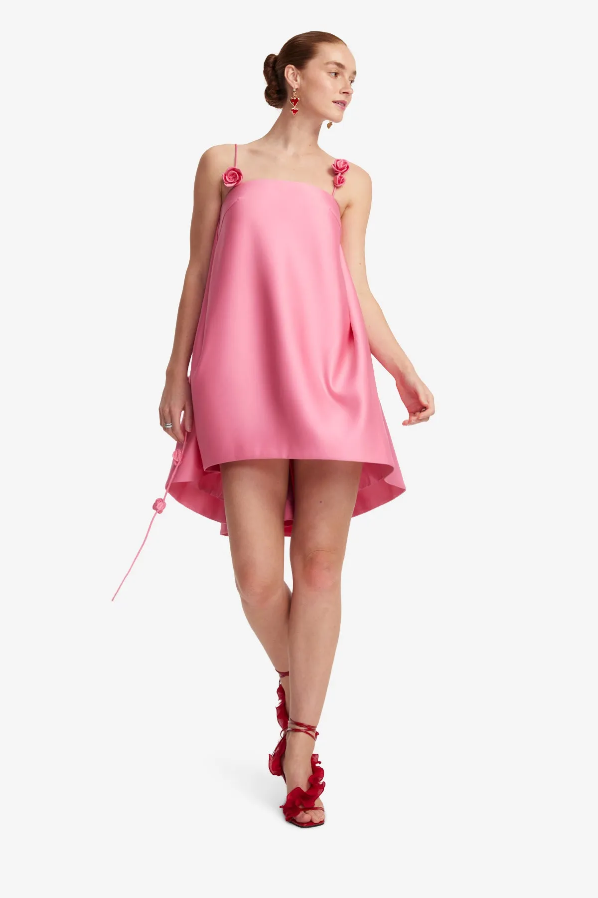 Fiona Rose Mini Dress - Pink sold by LEO LIN product image thumbnail 3