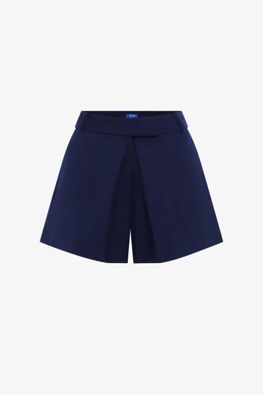 Josie Shorts - Indigo sold by LEO LIN