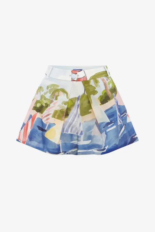Josie Shorts - Nautical Print sold by LEO LIN
