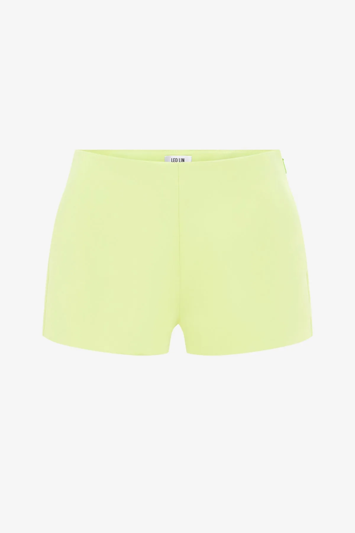 Olivianne Shorts - Chartreuse sold by LEO LIN