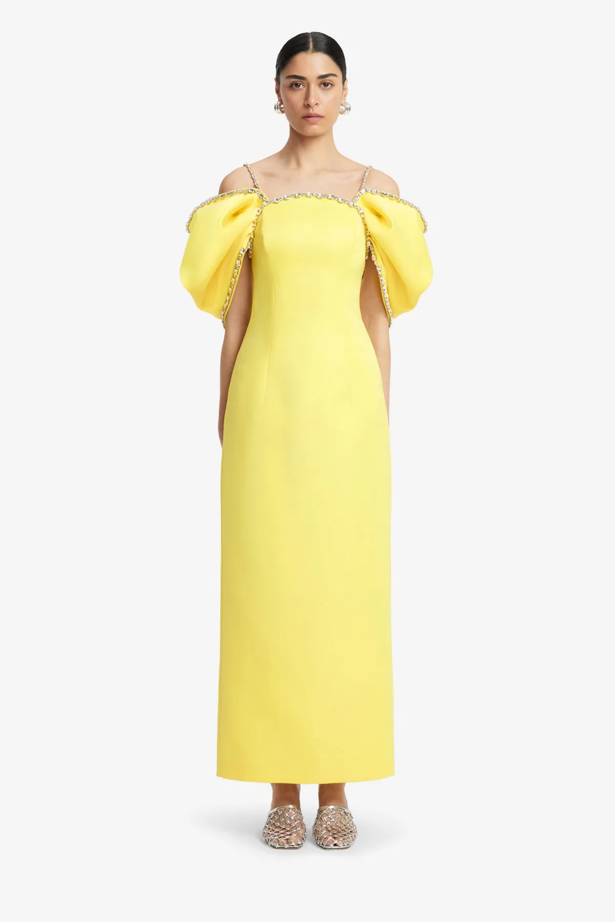 Arabella Embellished Maxi Dress - Sunshine sold by LEO LIN product image thumbnail 2
