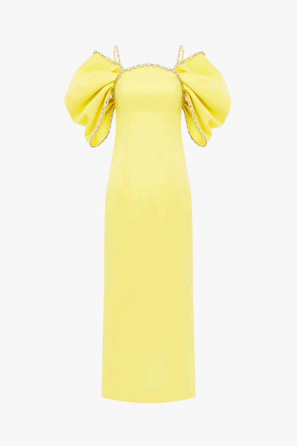 Arabella Embellished Maxi Dress - Sunshine sold by LEO LIN